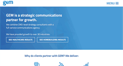 Desktop Screenshot of gem-advertising.com